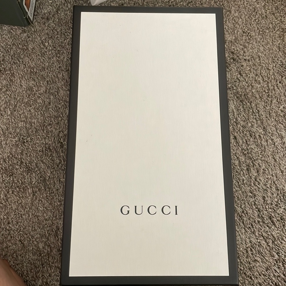 Gucci large Box 8.5 L by 14.5 H by 5.5 W